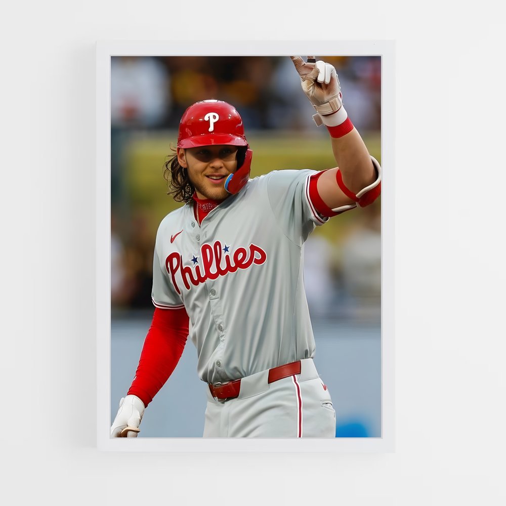 Poster High Five à Philly – affiche Baseball (vue 3)